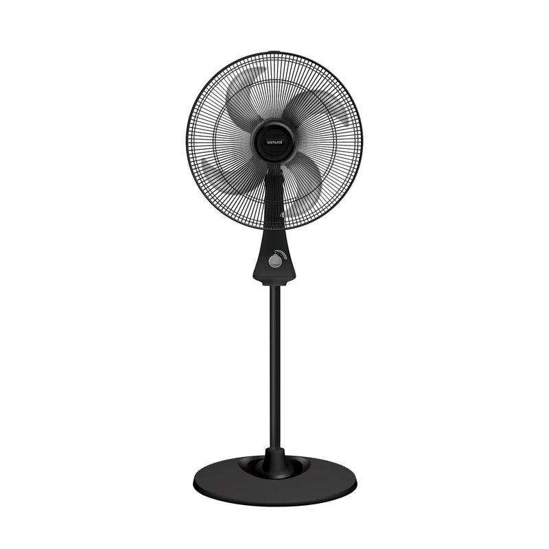 Ventilador Turbo Metallic Pedestal Negro