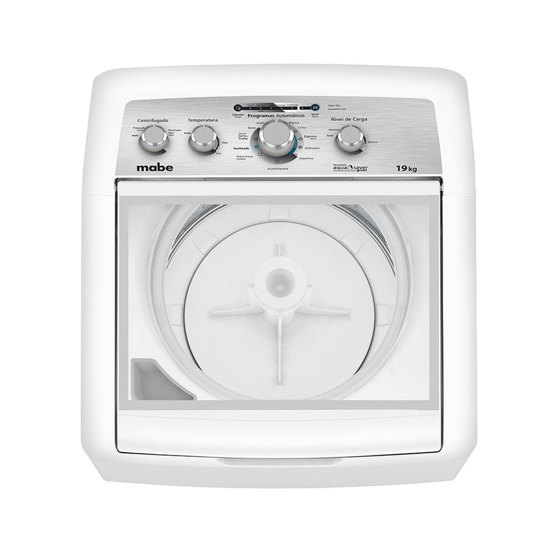 Lavadora Automática Mabe Agitador de 19 Kg Blanco LMA79114VBAB0