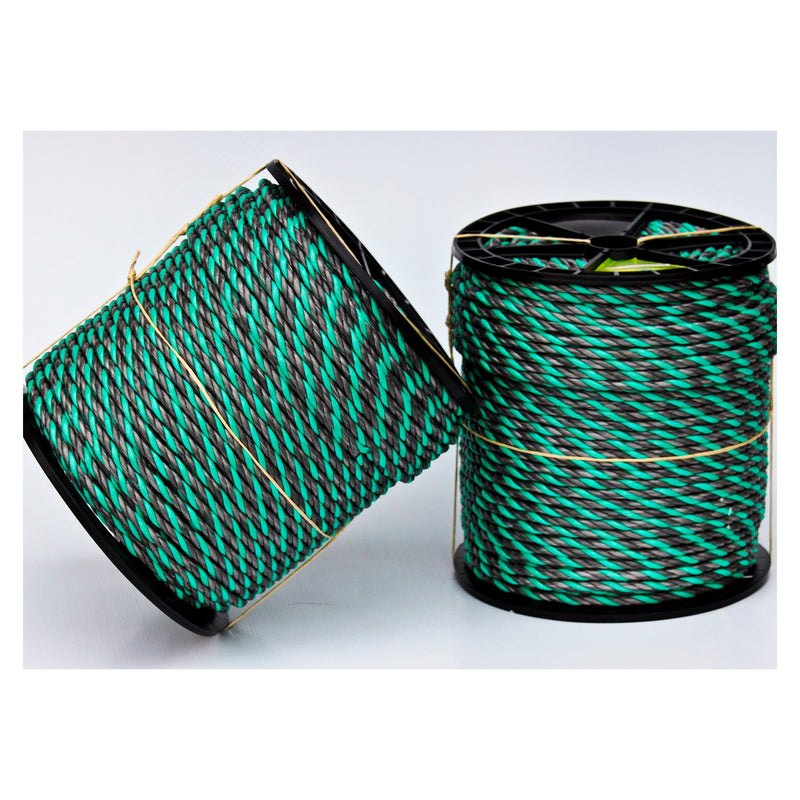 Soga Polipropileno Rollo x 350 MT 8mm, rafia 5/16" Recuperado Gris 2200035