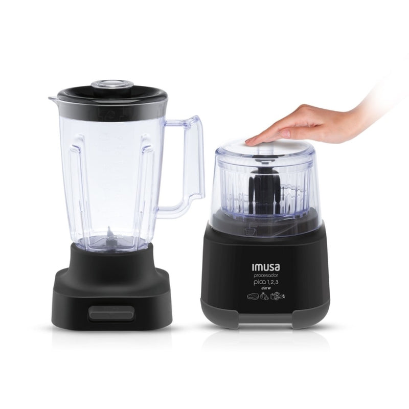 AD6028CO   Procesador Imusa Pica 123 + Vaso Negro
