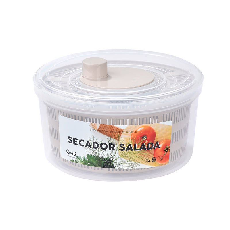 Escurridor Ensalada 4 Litros Beige