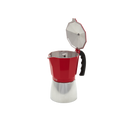 Cafetera Expresso 3 Tazas Con Asa Rojo 6116400