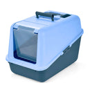 Arenero para Gato Rimax con Puerta Azul Petróleo 14707