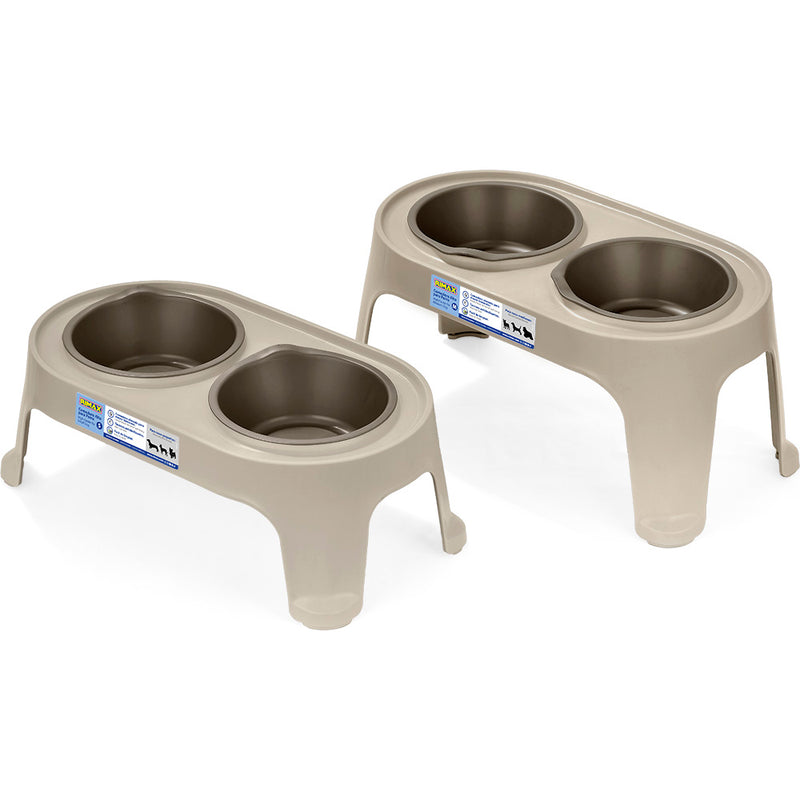 Comedor para Perro Razas Medianas de 0.8LT Mocca