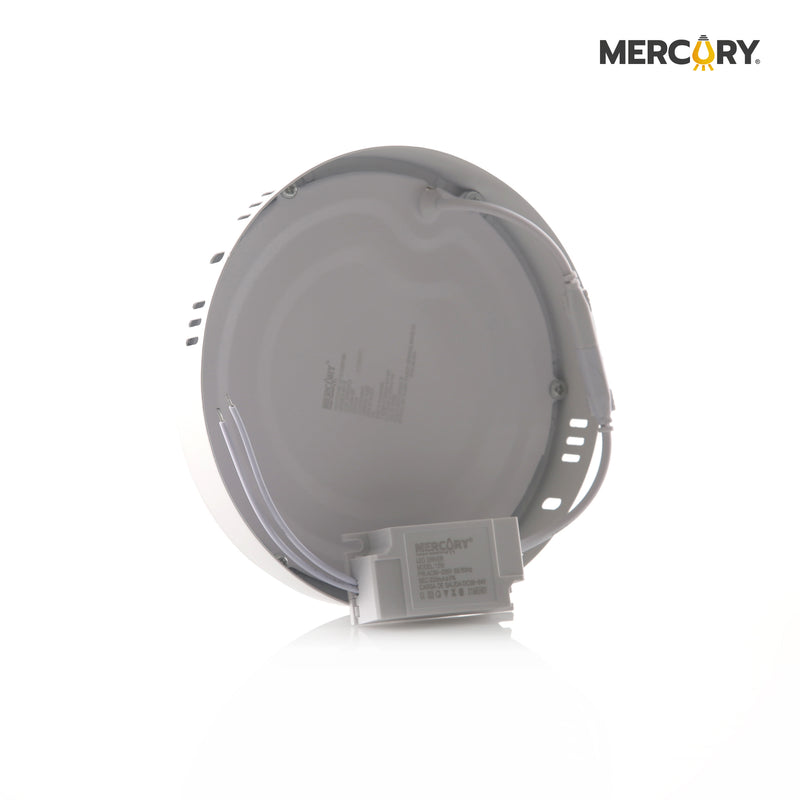 Panel LED de 12 Watts 6" Blanco Redondo para Sobreponer x 1 Unidad IPL22
