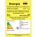 Aire Acondicionado Convencional Mabe 24000 BTU 220V Blanco MMT24CDBWCC32EC1