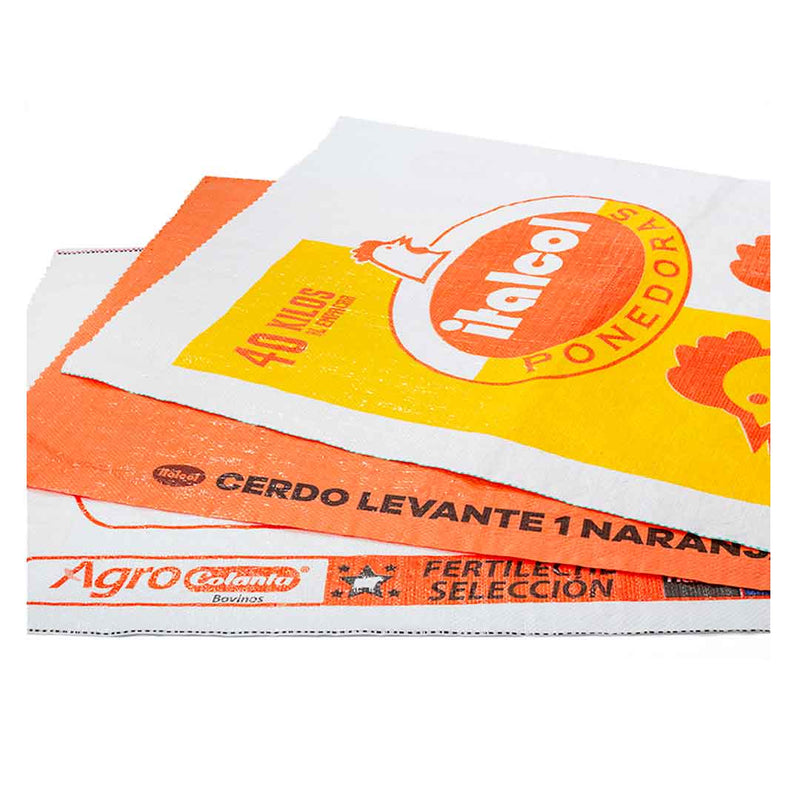 Saco Polipropileno 70x105 500u blanco Bulto x 500 UND 2517385