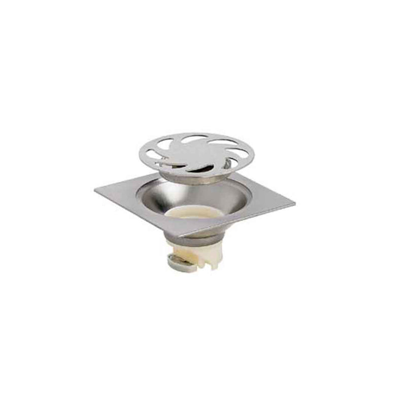 Rejilla Para Piso Acero Inox Vanguardista 1,cmx1,cm X 3 Unidades 937203331