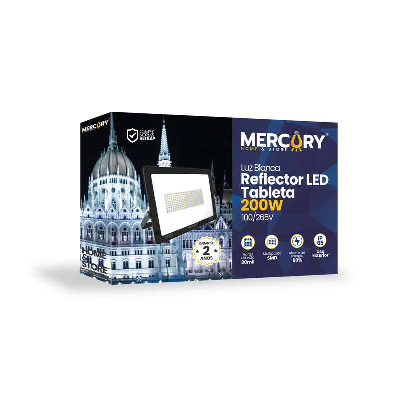 Reflector LED Tipo Table 200 Watts 6500K Blanco x 1 Unidad IRL32