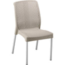 Silla Shia Sin Brazo Taupé 9407