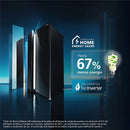 Nevecón No Frost 480L Inverter Black Steel MSL480LMLPS0