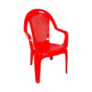 Silla Allure con Brazos Original (Espaldar Colmena) - Rojo 276