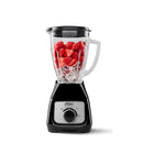 Licuadora Kaliman Vaso de Vidrio 1.5 Litros 2 Velocidades Color Negro 2110249