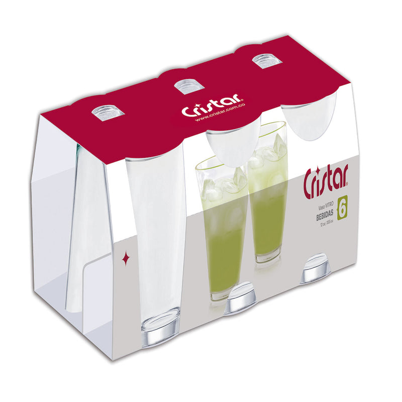 Vaso Vitro Bebidas (8 Canastilla x 6 Unidades) 0684CL6