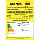 Lavadora Automática IVY Digital 19kg Color Negro 9002779