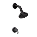 Ducha Monocontrol Aluvia Regadera Dalia Negro Mate AV4205551