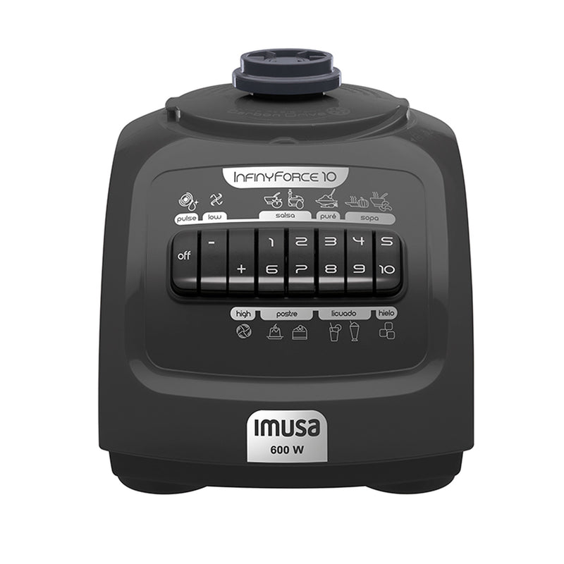 Licuadora IMUSA Infiny Force 10 Velocidades Gris LM810E56
