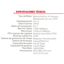 Motor a Gasolina 7HP Reductor 1800RPM TX170FA-C