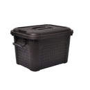 Caja Multiusos Rattan de 15 Litros Café 01680CAFE
