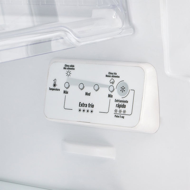 Nevera No-Frost de 243Lt Manija Integrada Titanio 9003541