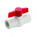 Válvula Bola PVC Roscar Blanco 1/2" x 1 Unidad 797550001