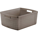 Canasta Fique 3,L Mocca 12542