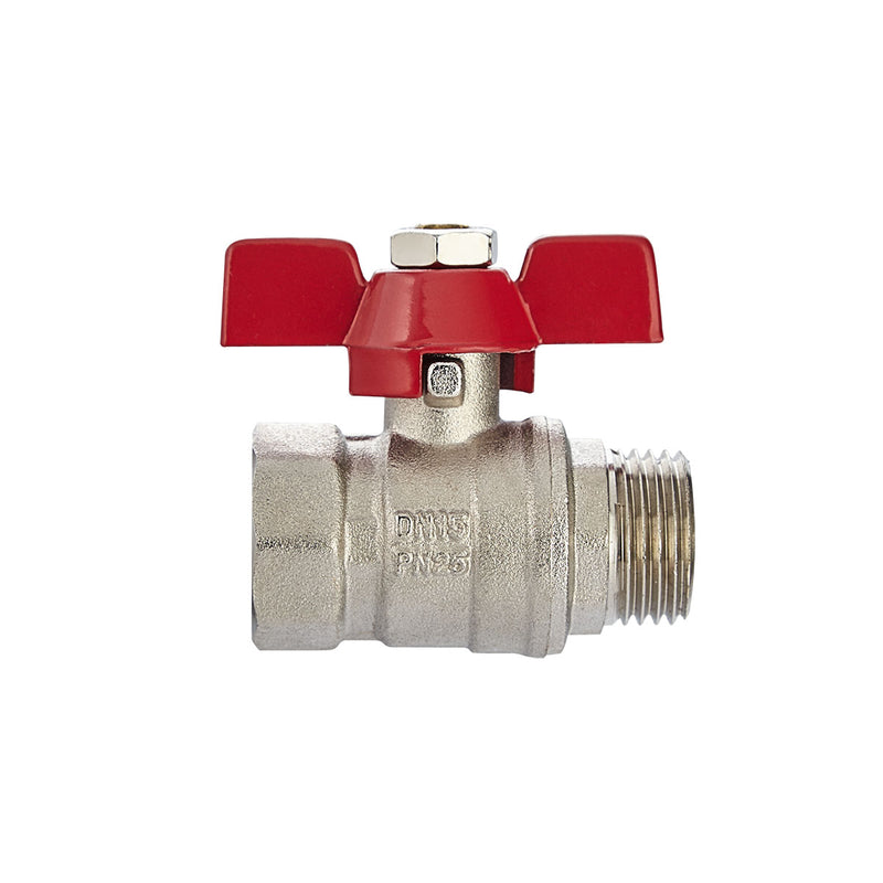 Valvula Bola Manija Mariposa Hembra Macho 1/2 P x 1 Unidad 797070001