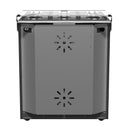 Estufa de Piso 6 Puestos 29" 110V Inox Grill EMC30KXX-6