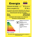 Nevera Electrolux No Frost Top Mount 239L Inverter Negro ERT25A3C6DC