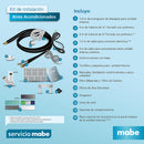 Aire Conv Mabe On/Off 24000BTU 220V Color Blanco MMT24CDBWCCC8