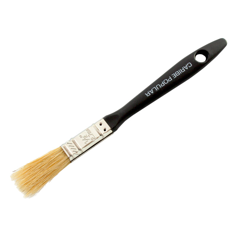 Brocha Popular 1/2" Negro Cerda Mona -600151-740016