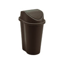 Papelera Style Tapa Vaivén 5 Litros Wengue 8778