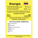 Congelador Horizontal 520 Litros  Blanco Mabe ALASKA520BH