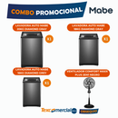 Combo X3 Lavadoras Mabe Diamond Gray 16-18-20Kg + Ventilador Samurai Comfort Maxx 2en1 Negro COMBO3LAV.COMFORT