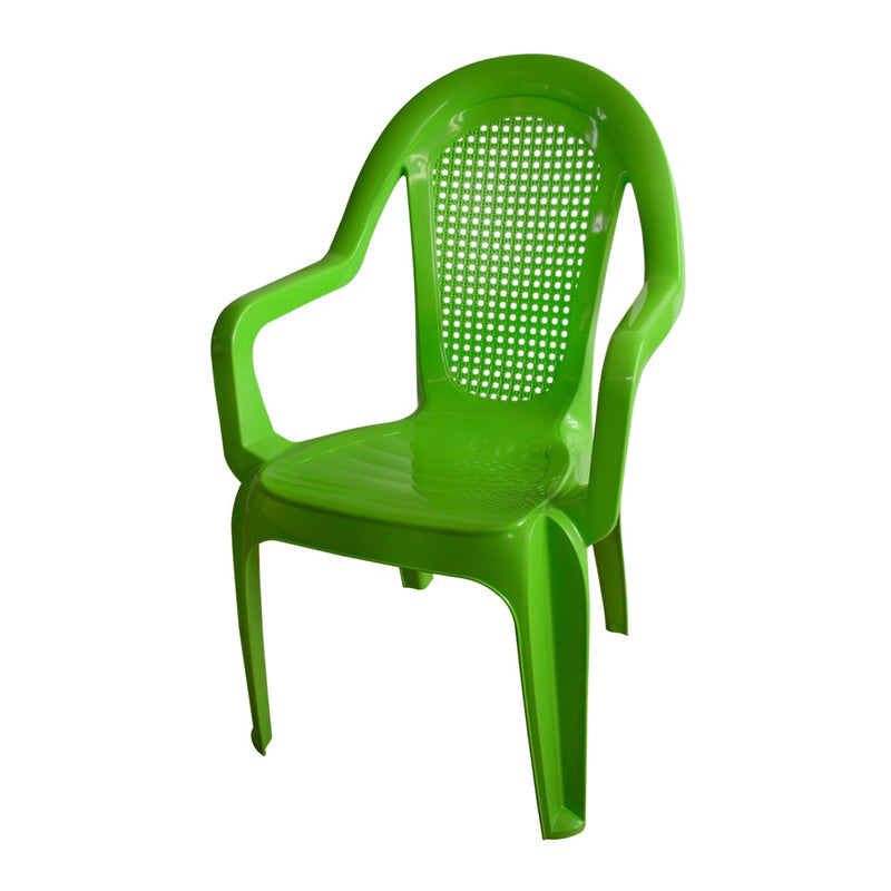 Silla Allure con Brazos Verde Limón