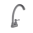 Conjunto Grifería Lavaplatos Balta Sencilla Palanca Gris 415245551