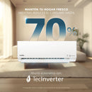 Aire Acondicionado Inverter Mabe 9000 BTU 220V Blanco MMI09CDBWCC32DC1