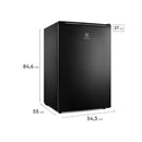 Congelador Vertical Electrolux 98L Negro EFU98S3C6AB