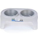 Comedor para Perro Razas Pequeñas de 0.8LT Gris 13823