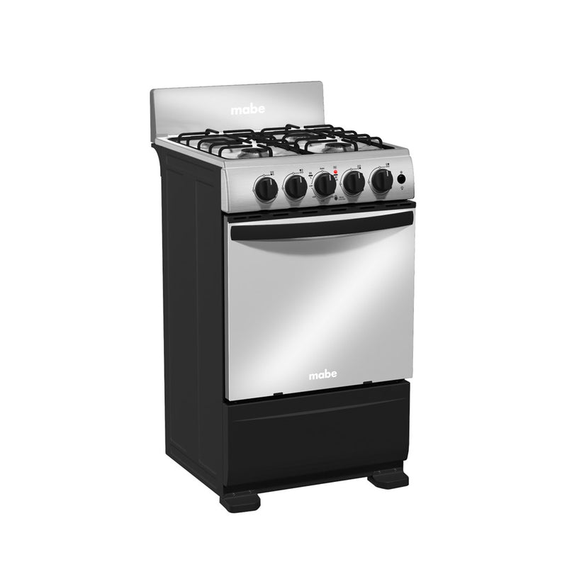 Estufa de Piso 4 Puestos 20" Inox Grill Torre EMC5150SNX1