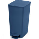 Basurero con Pedal Slim 8lt Azul Petroleo 14179