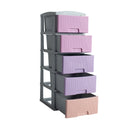 Practimueble Colplast Pequeño x5 Crochet Rosa Mix 1420