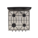 Estufa de piso Romero 50cm torre color negro - Gas Natural 9002397