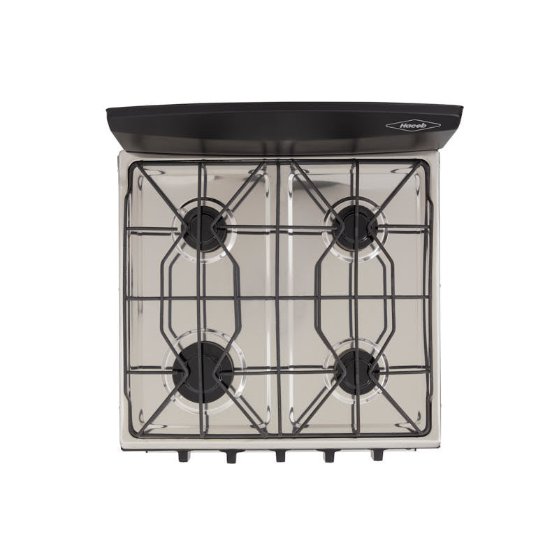 Estufa de piso Romero 50cm torre color negro - Gas Natural 9002397