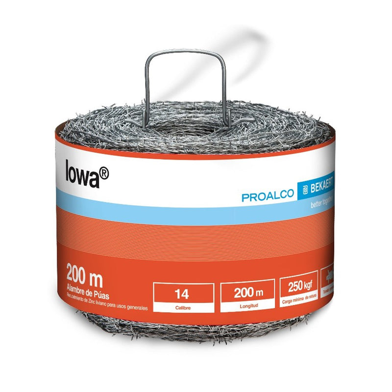 Púas iowa calibre 14.0 X 350 mts -210243-259721