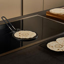 Parrilla para Arepas Hierro Fundido 20 cm Esmaltada Negra 39837