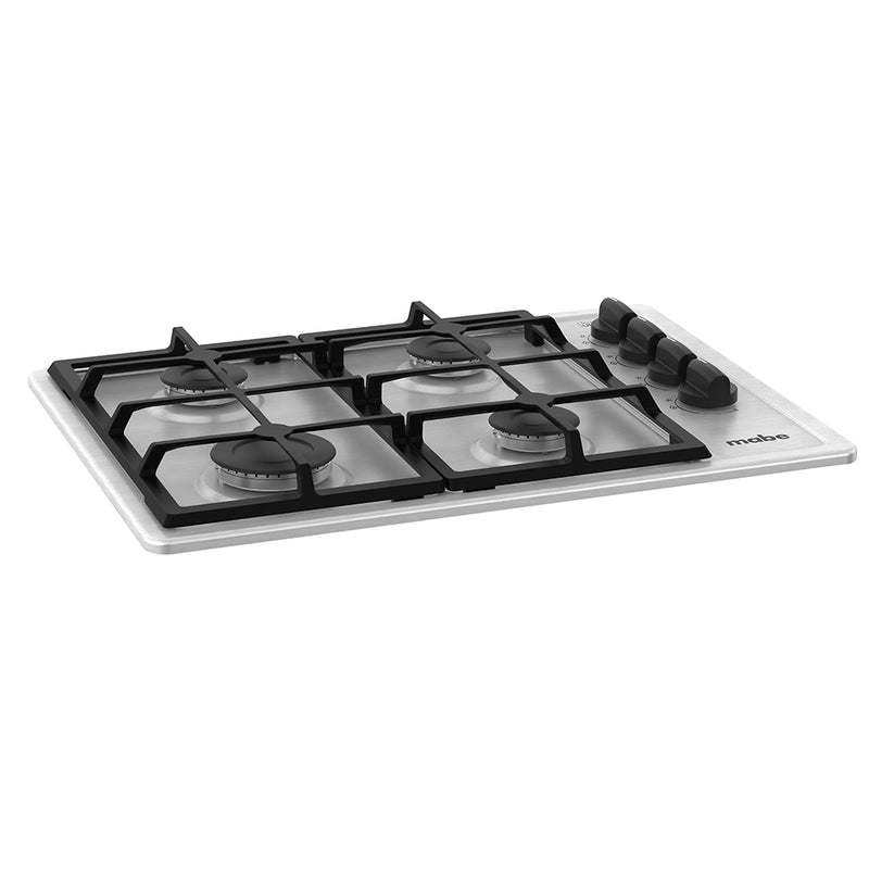 Cubierta de Empotrar a Gas Natural 60x44CM 4 Puestos H 110V Inoxidable PM6044NF0