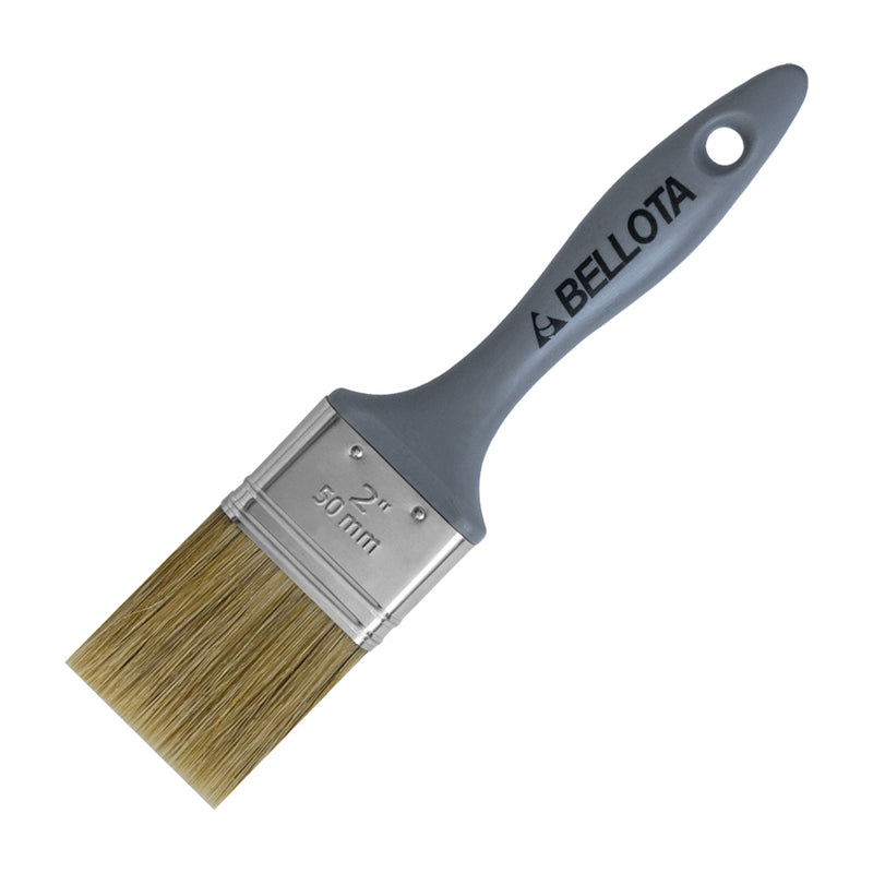 Brocha profesional Mona  2" Cerda Blanca Natural. 104602