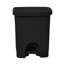 Papelera Mimbre 20Lt Negro 07572NEGRO