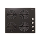 Cubierta Haceb 60x51 cm 4 Puestos Gas Natural Negro 9003424